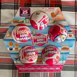 Mini brands 5 pack foodie